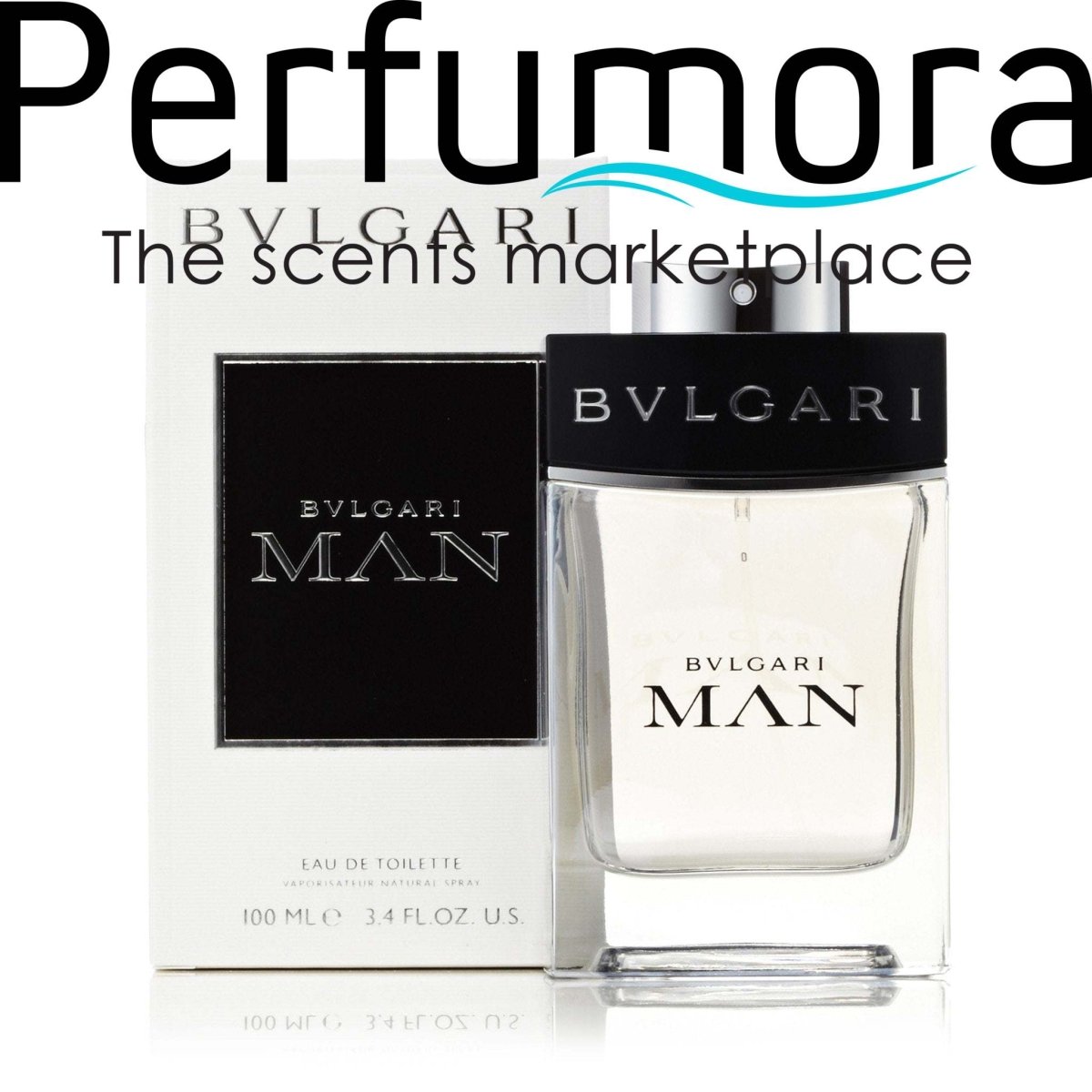 Bvlgari Man Eau de Toilette Spray for Man 3.4 oz.