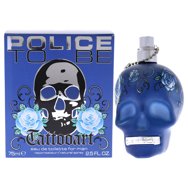 To Be Tattooart by Police for Men -  EDT Spray