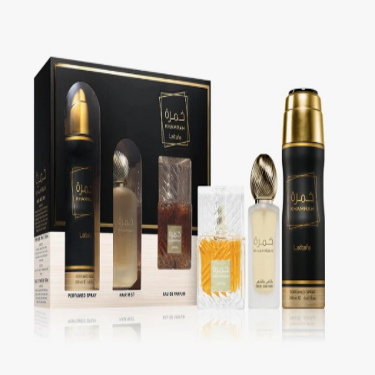 LATTAFA KHAMRAH 3 PCS GIFT SET