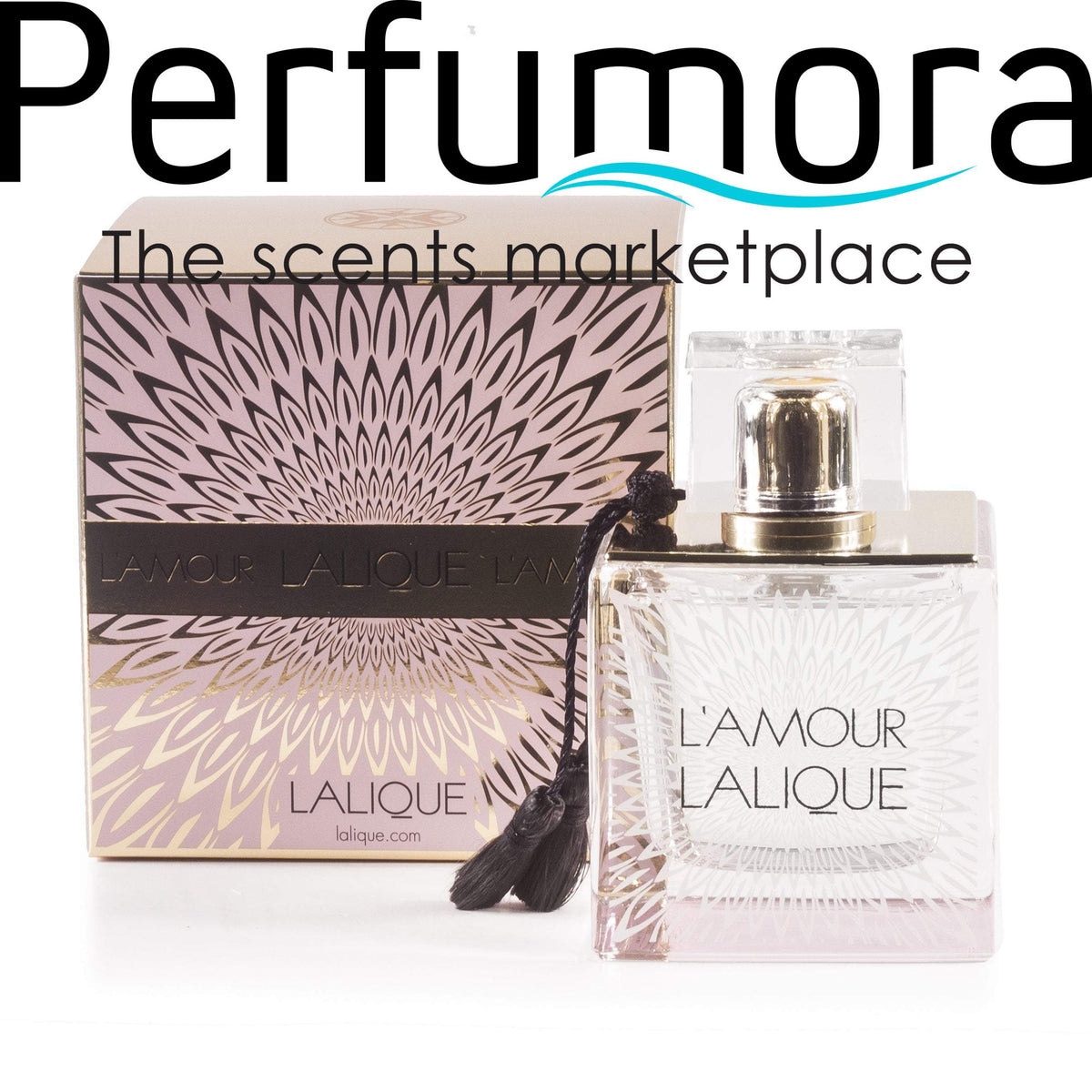 L'Amour Eau de Parfum Spray for Women by Lalique 3.3 oz.