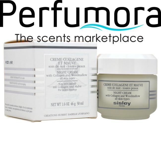Night Cream with Collagen & Woodmallow by Sisley for Women - 1.6 oz Cream