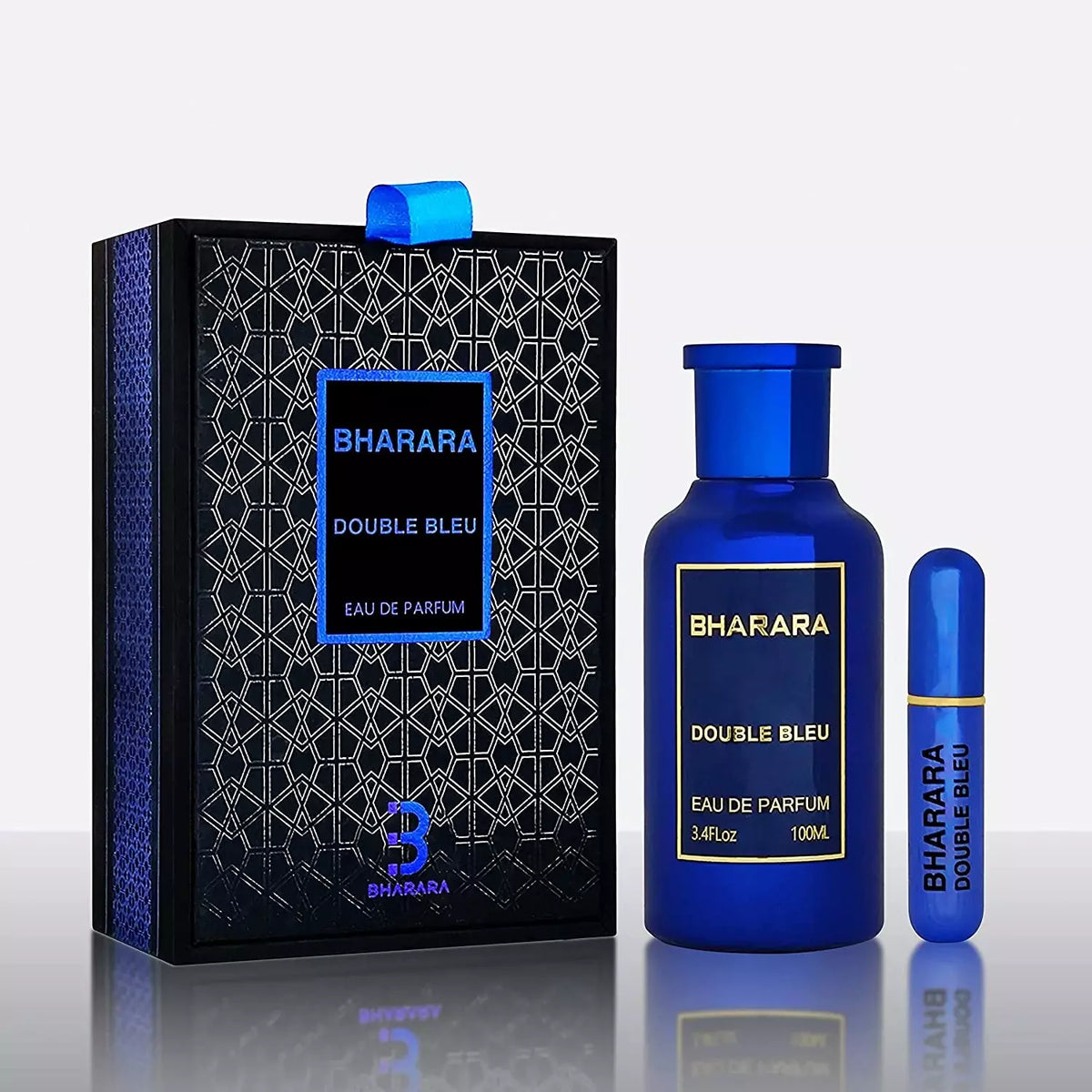 BHARARA DOUBLE BLEU POUR HOMME 3.4 EDP SP MEN