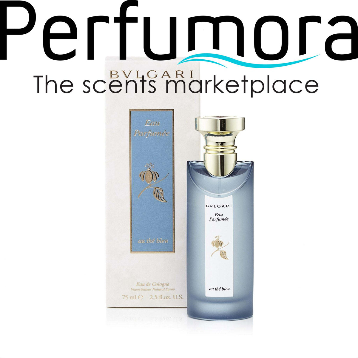 Bvlgari Au The Bleu Cologne Womens Spray 2.5 oz.