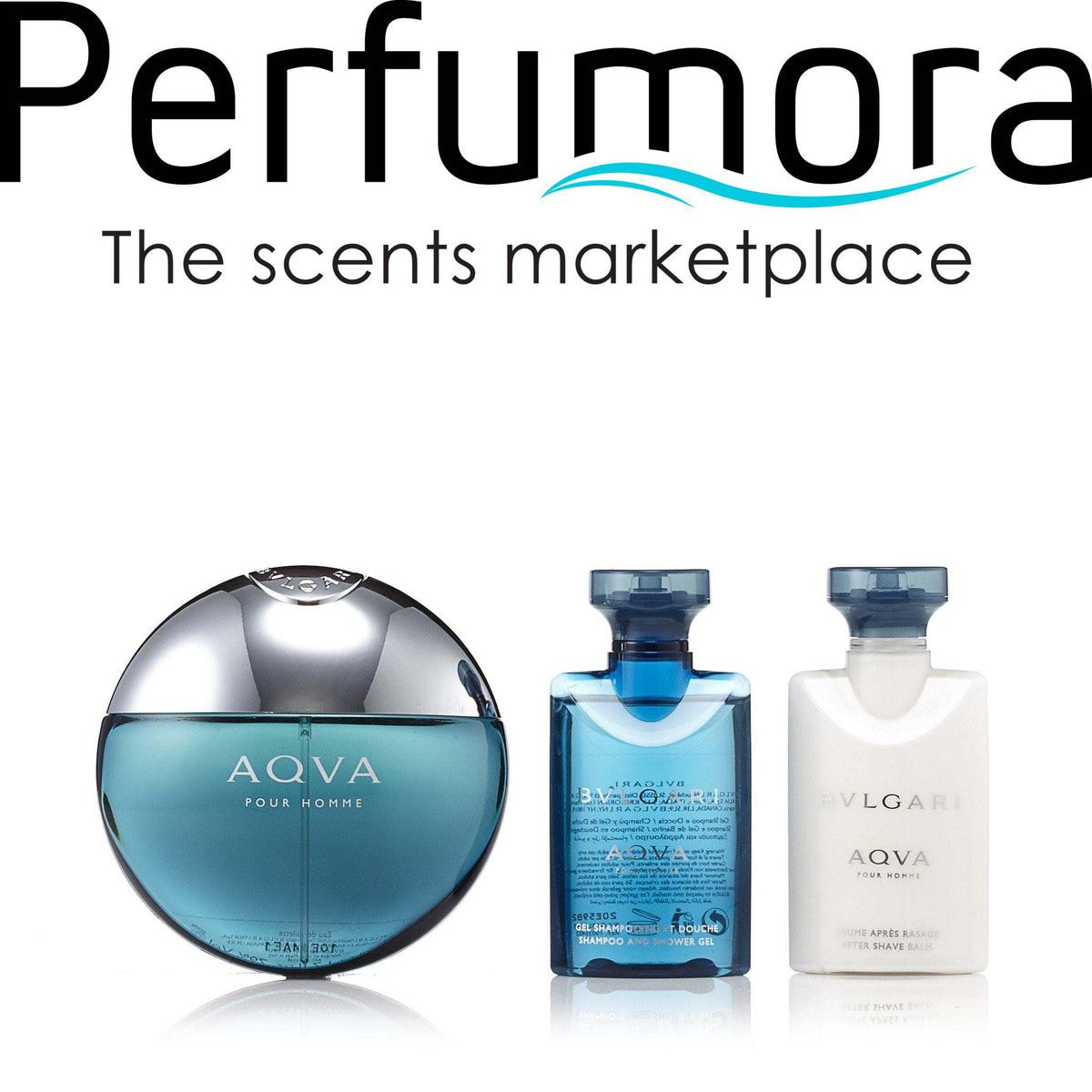 Aqva Gift Set for Men by Bvlgari 1.6 oz.