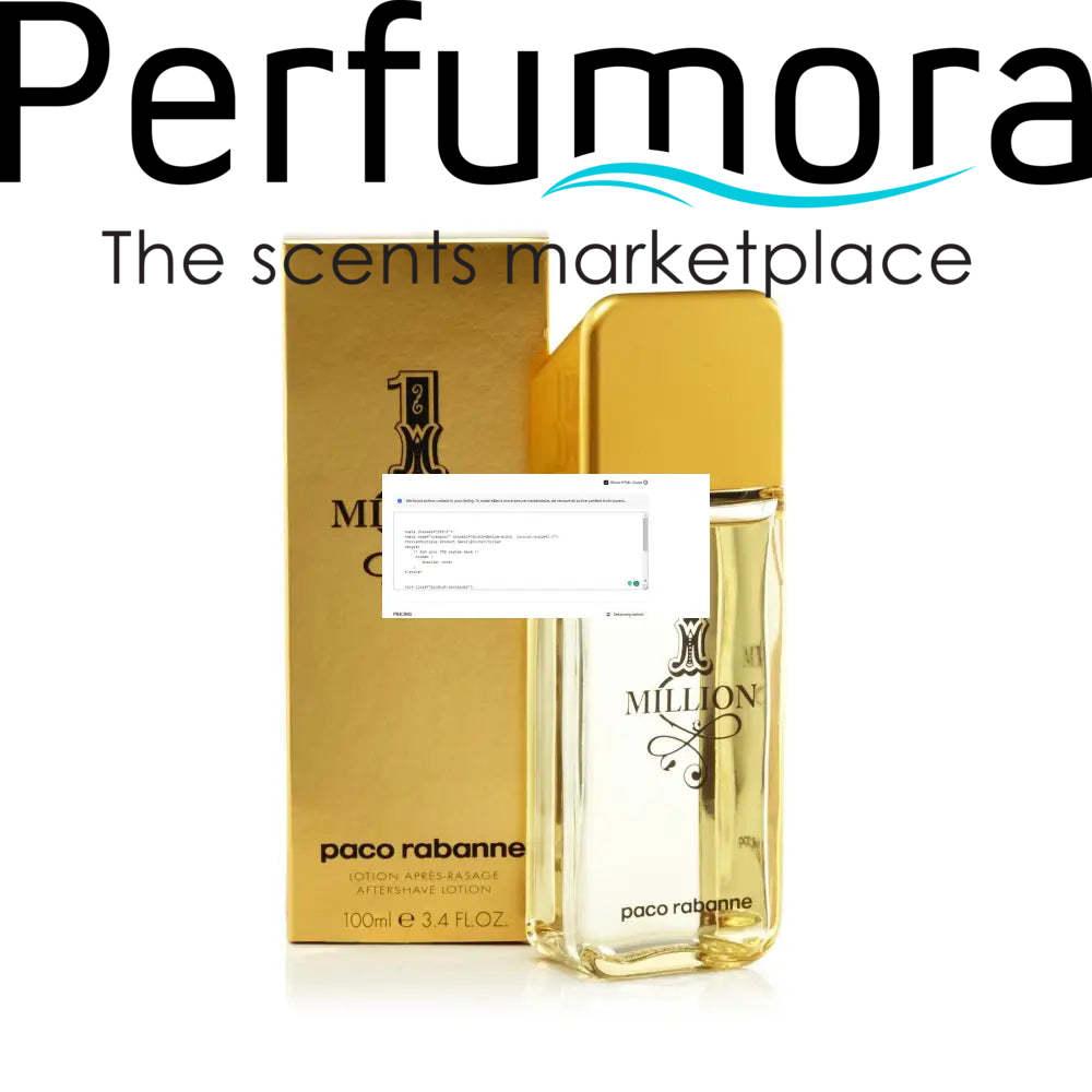 1 Million After Shave for Men by Paco Rabanne Perfumora