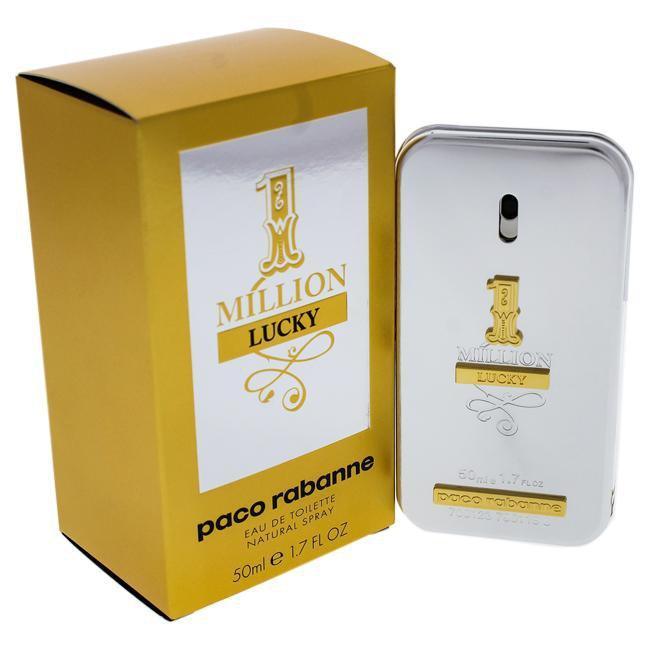 1 Million Lucky for Men by Paco Rabanne Eau de Toilette Spray Perfumora