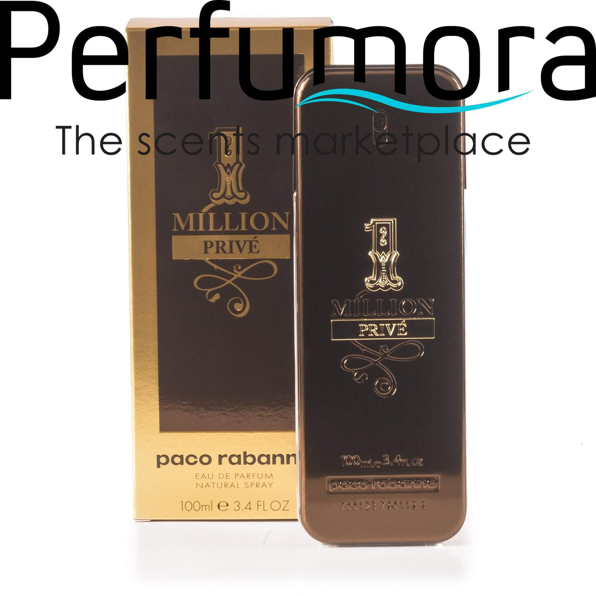 1 Million Prive for Men by Paco Rabanne Eau de Toilette Spray Perfumora