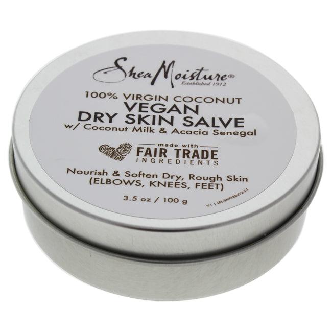 100 Percent Virging Coconut Vegan Dry Skin Salve Balm by Shea Moisture for Unisex - 3.5 oz Balm Perfumora