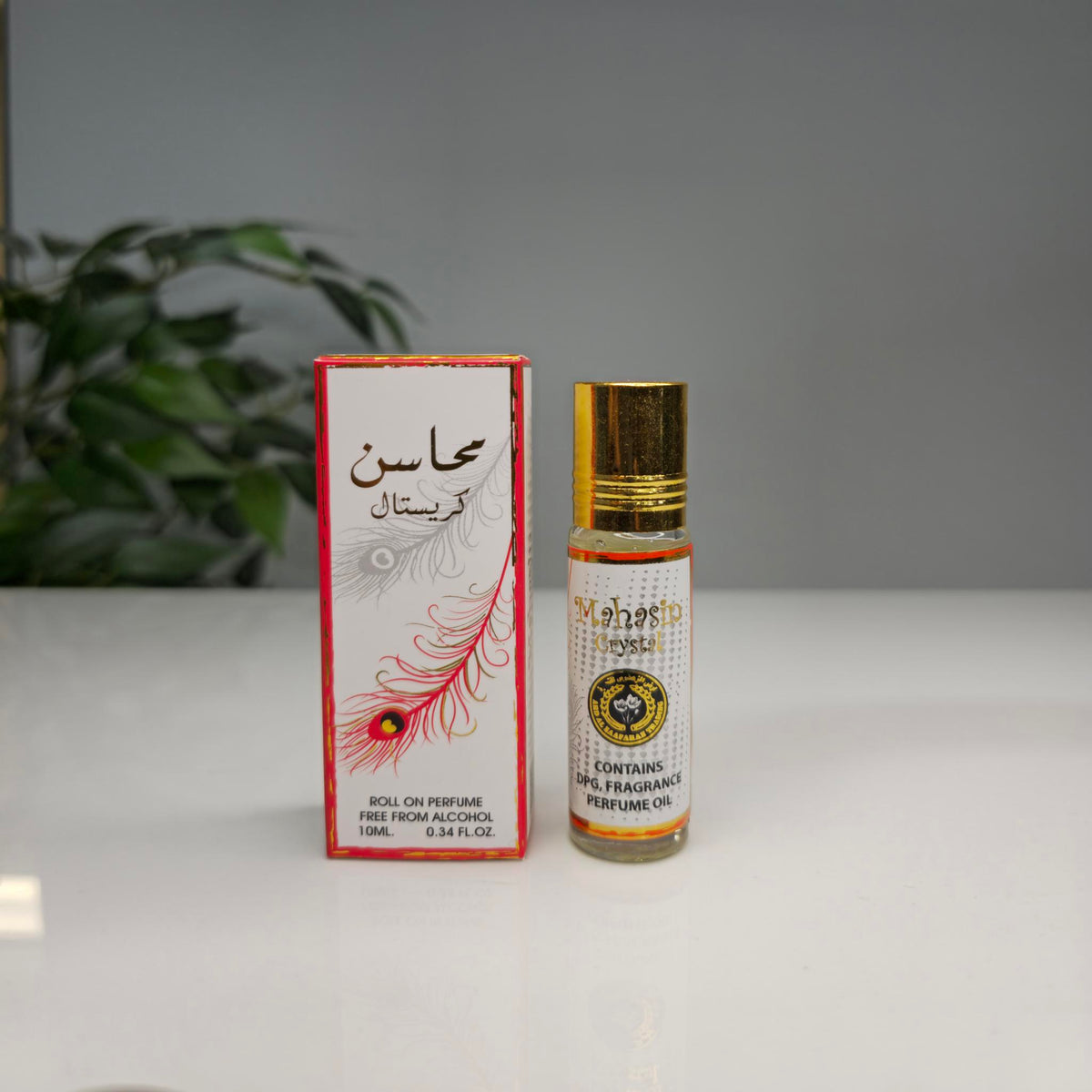Ard Al Zaafran Mahasin Crystal EDP  Roll on For Unisex
