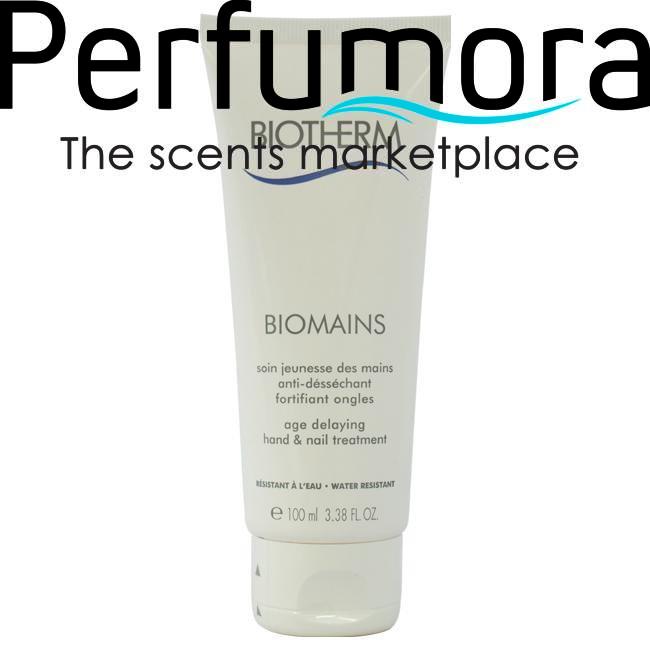 Biomains Age Delaying Hand and Nail Treatment by Biotherm for Unisex - 3.3 oz Hand and Nail Care