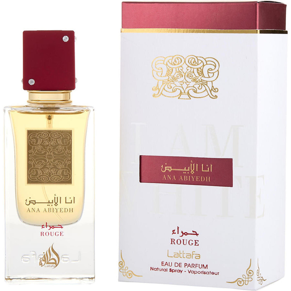 Lattafa Abiyedh Rouge EDP Spray For Unisex