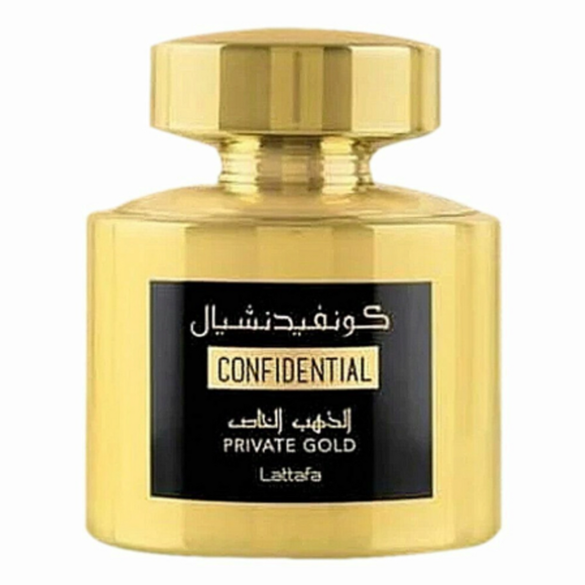 Lattafa Confidential Private Gold EDP Spray For Unisex