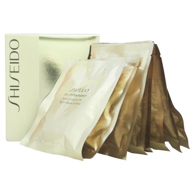 Bio Performance Super Exfoliating Discs by Shiseido for Unisex - 8 Discs Exfoliating Discs