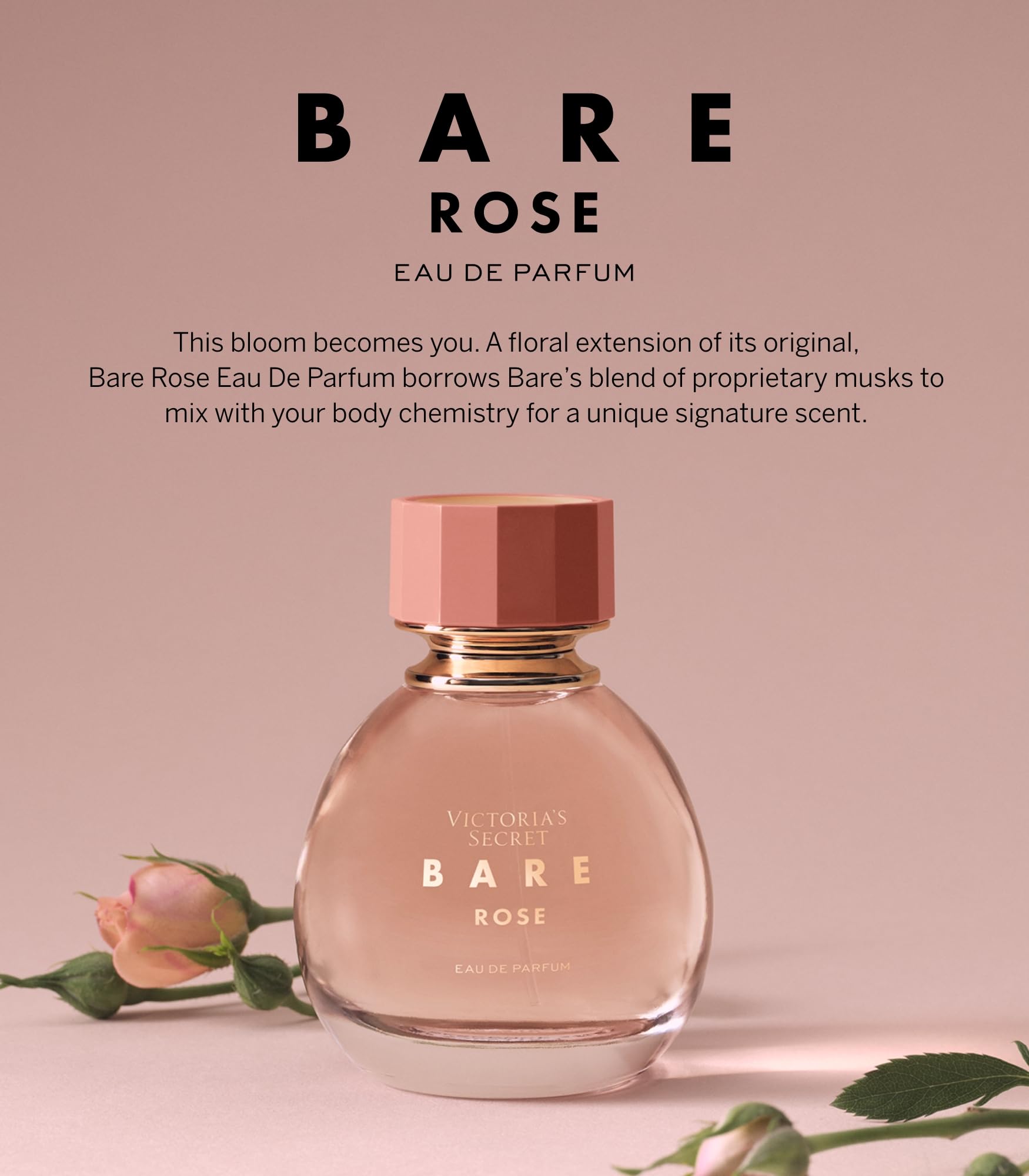 Victoria's Secret Bare Rose EDP Spray For Women