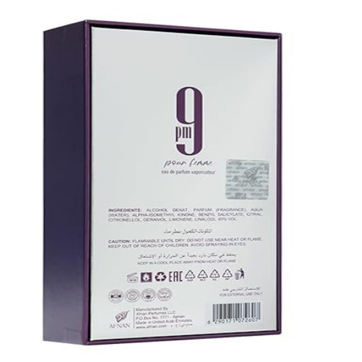 AFNAN 9pm Femme EDP Spray For Women