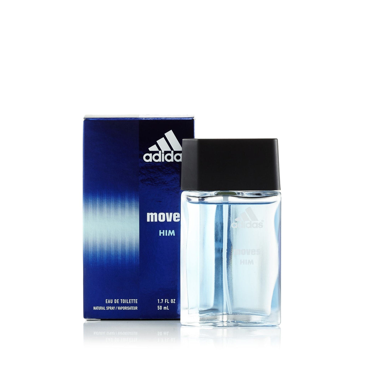 Adidas Moves Eau de Toilette Spray for Men by Adidas 1.7 oz.