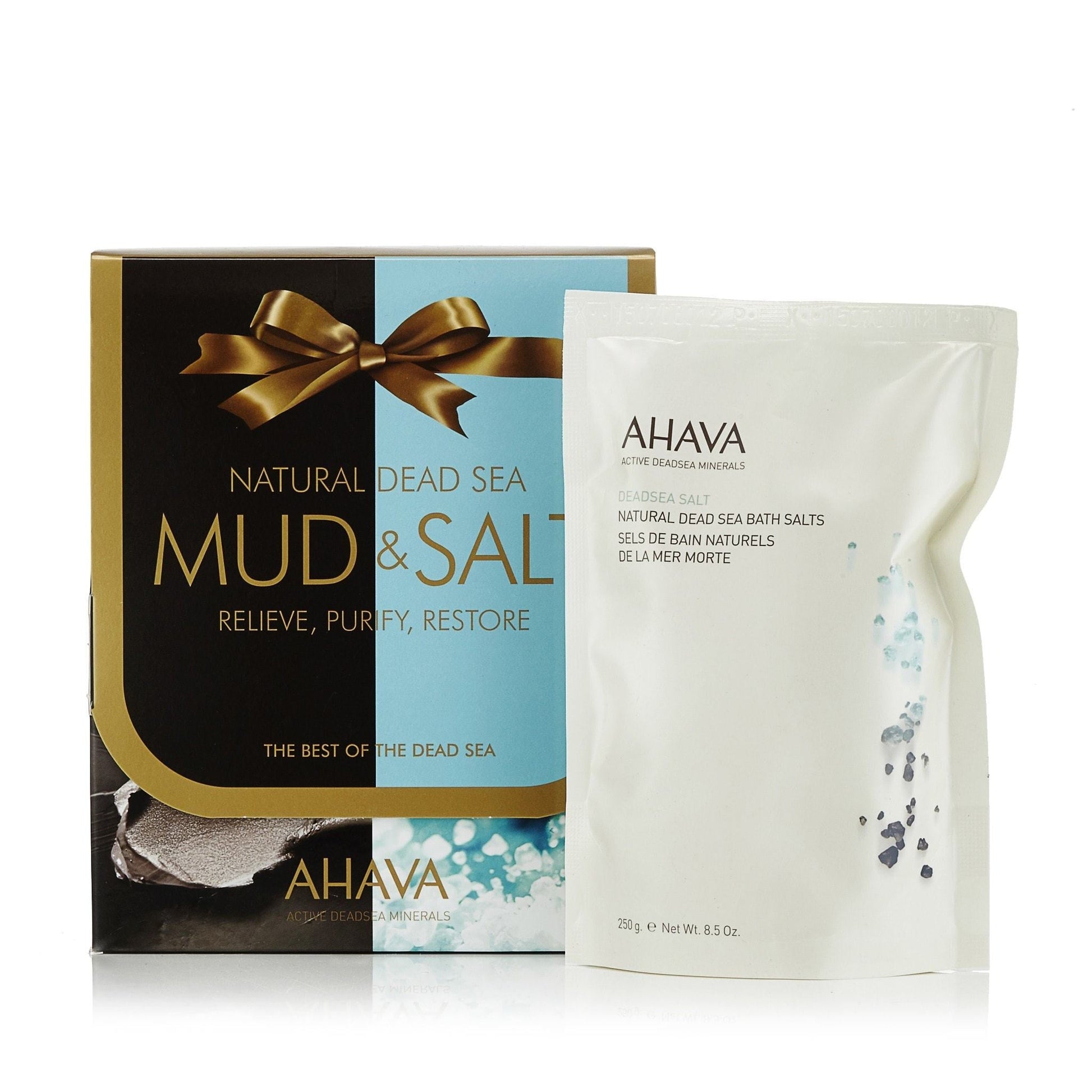 Natural Dead Sea Mud & Salt Set by Ahava
