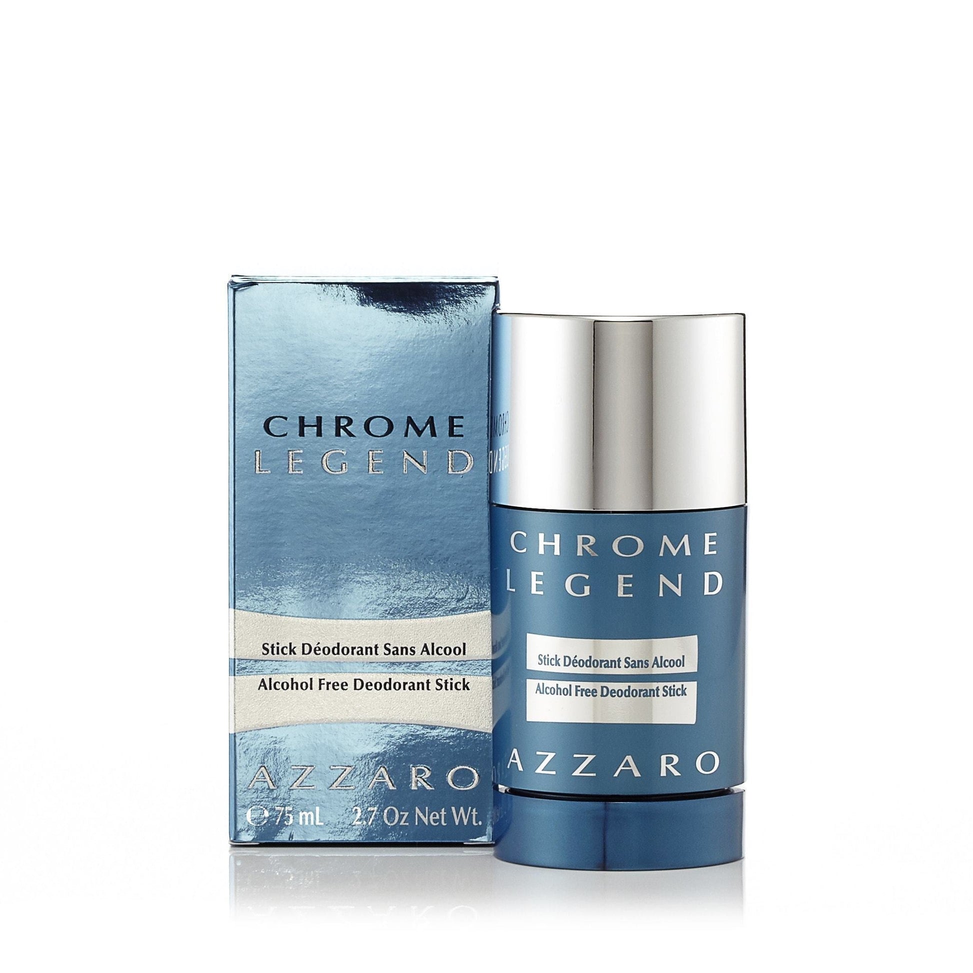Chrome Legend Deodorant for Men by Azzaro 2.7 oz.