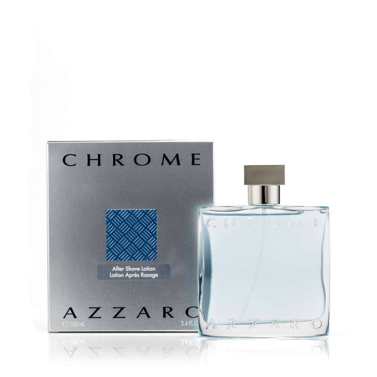 Azzaro Chrome After Shave Mens  3.3 oz.