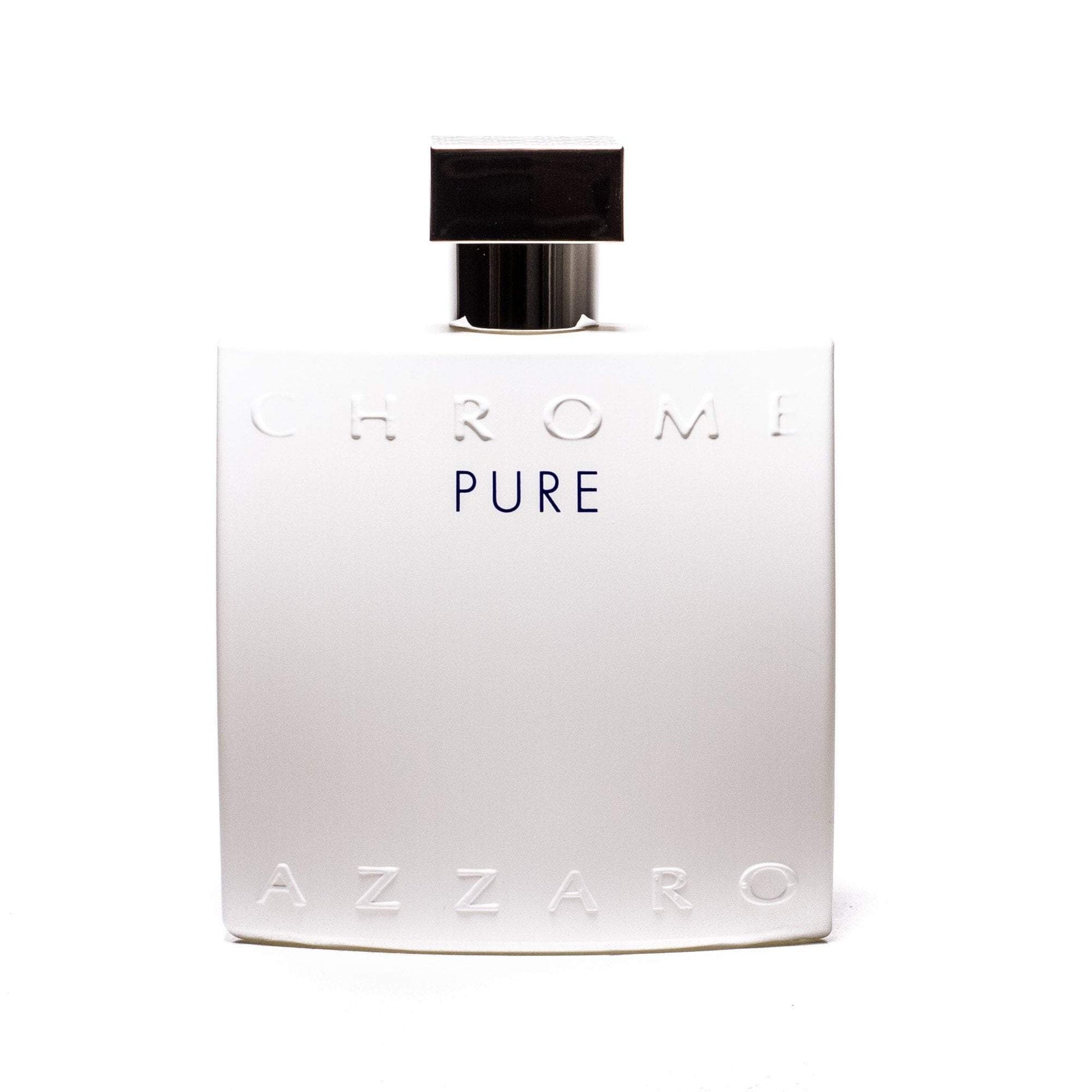 Chrome Pure Eau de Toilette Spray for Men by Azzaro 3.4 oz.