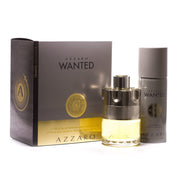 Wanted Gift Set for Men by Azzaro 3.4 oz.