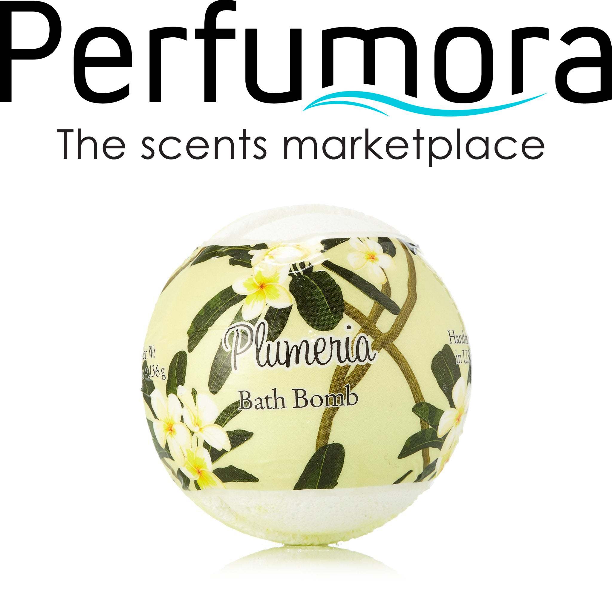 Plumeria Hand Made Bath Bomb by Primal Elements 4.8 oz.