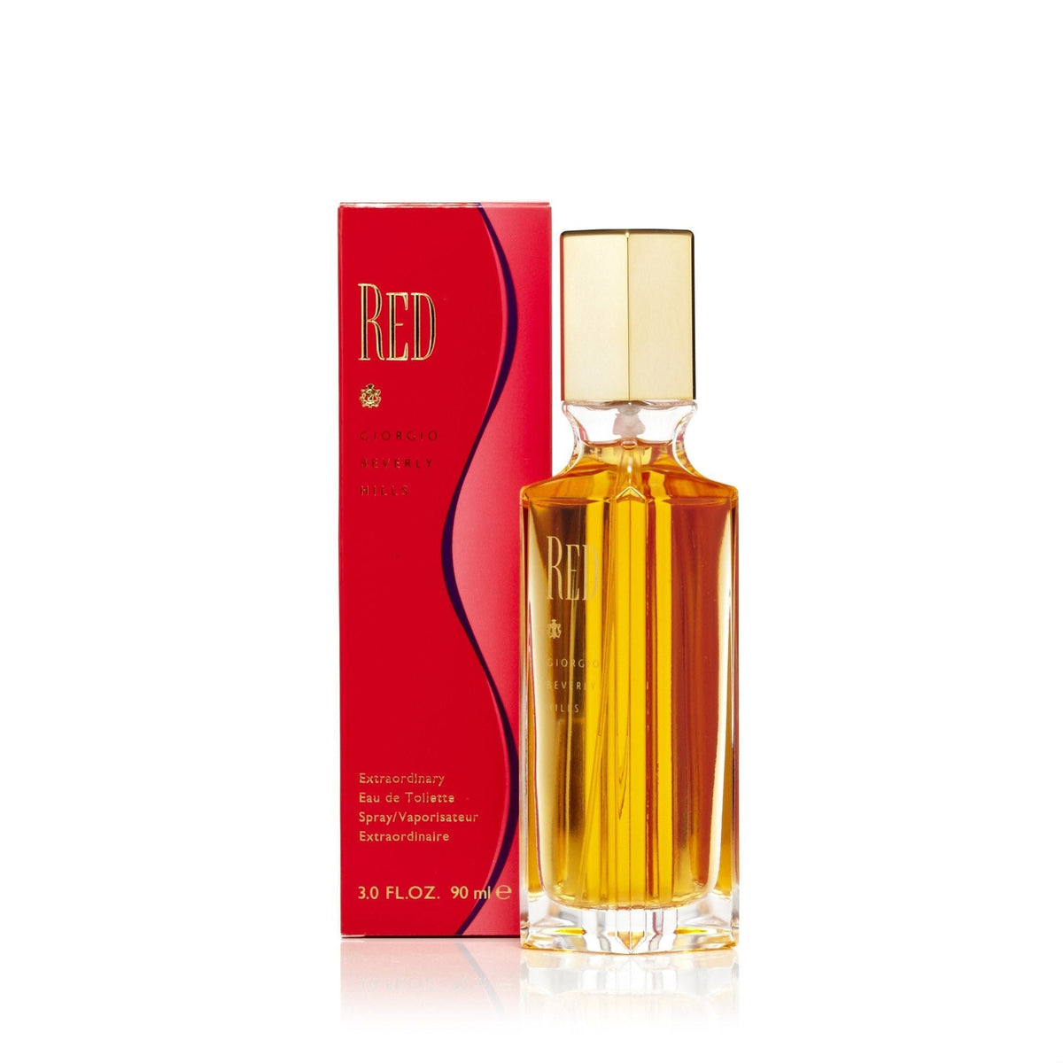 Beverly Hills Red Giorgio Eau de Toilette Womens Spray 3.0 oz.