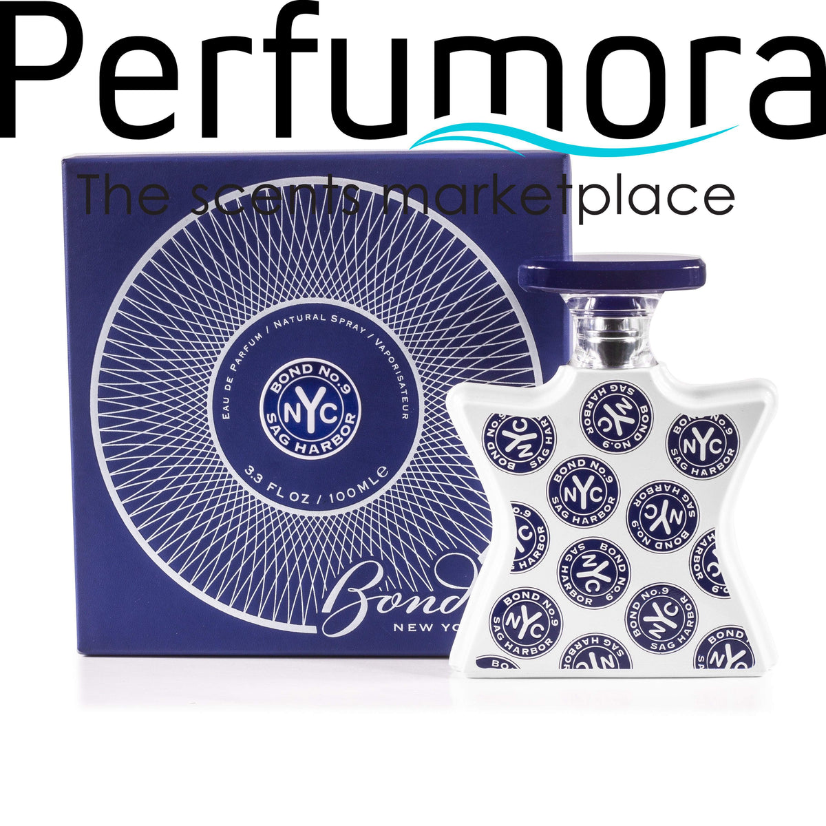 Sag Harbor Eau de Parfum Spray for Women and Men by Bond No.9 3.3 oz. 