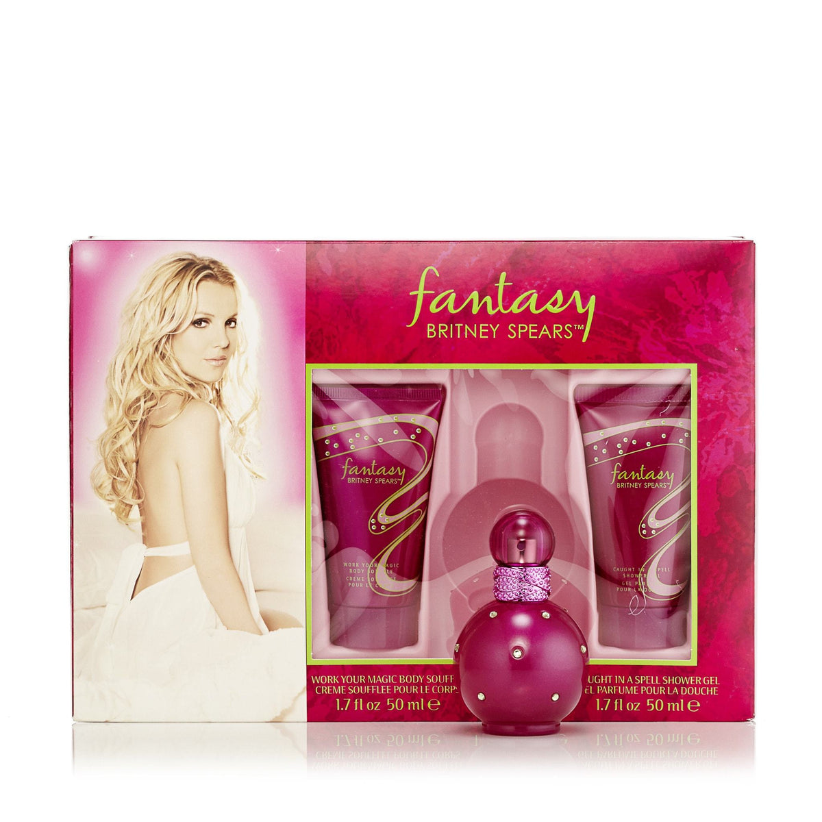 Fantasy Gift Set EDP, Body Lotion and Shower Gel for Women by Britney Spears 1.0 oz.