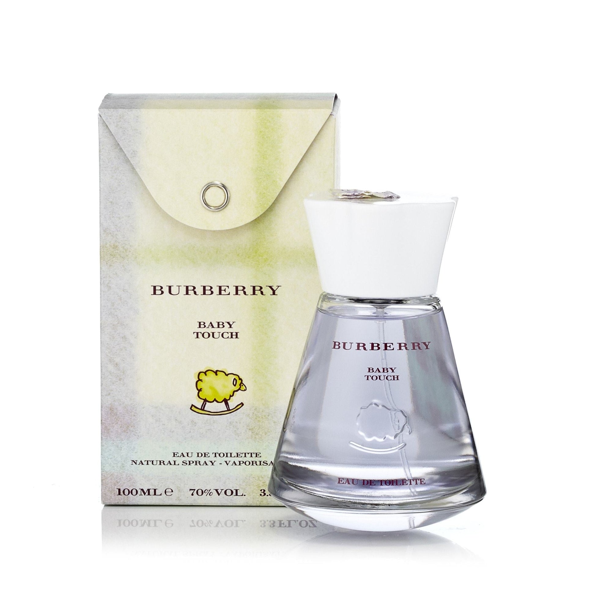 Baby Touch Eau de Toilette Spray for Women by Burberry 3.3 oz.