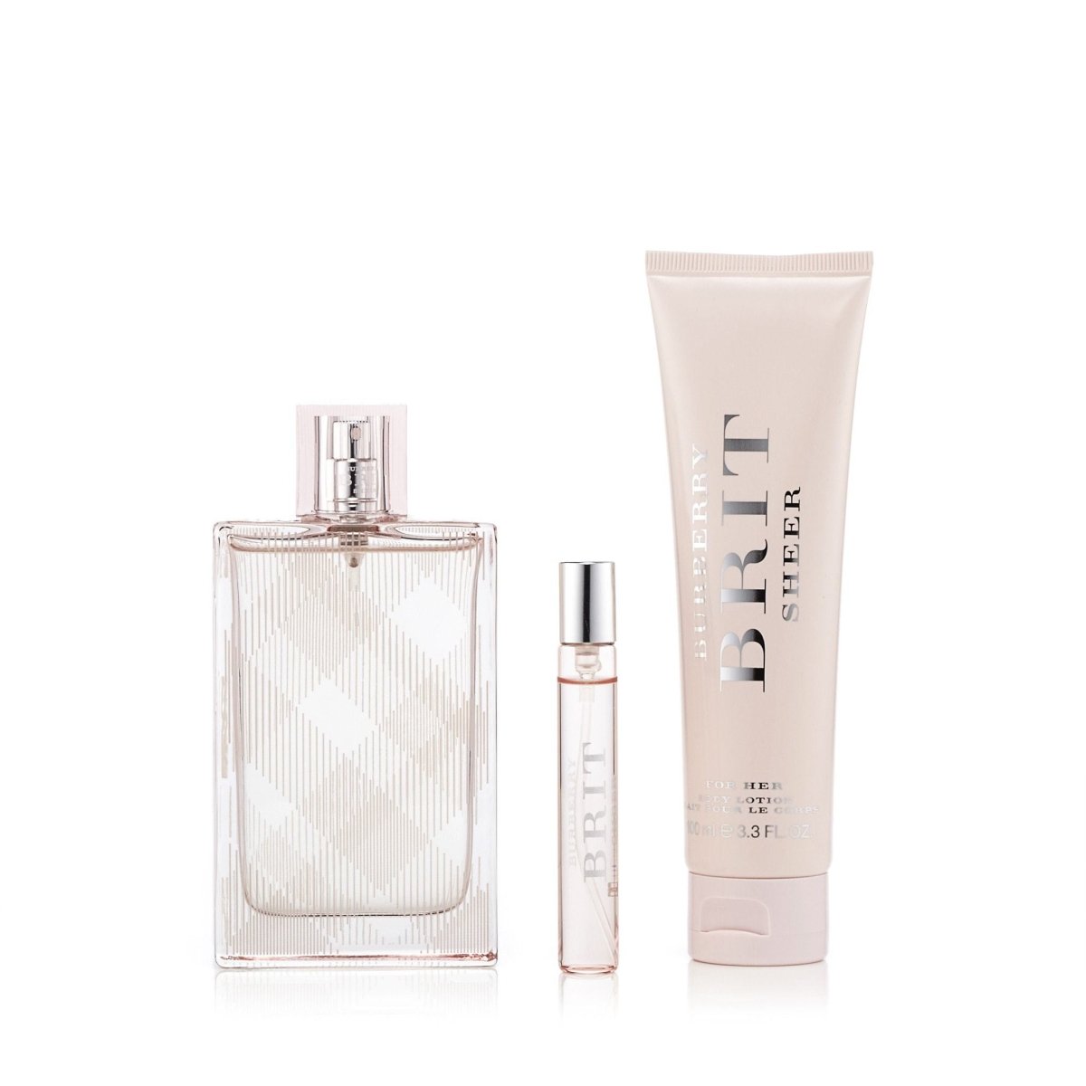 Brit Sheer Gift Set for Women by Burberry 3.3 oz