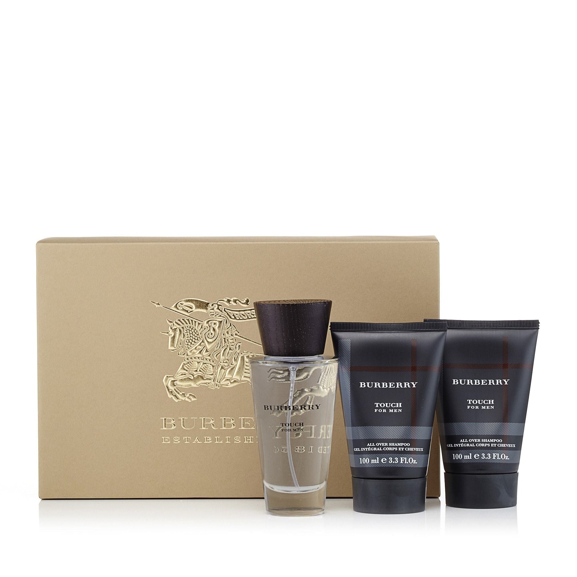 Burberry Touch Gift Set Mens 3.4 oz. 