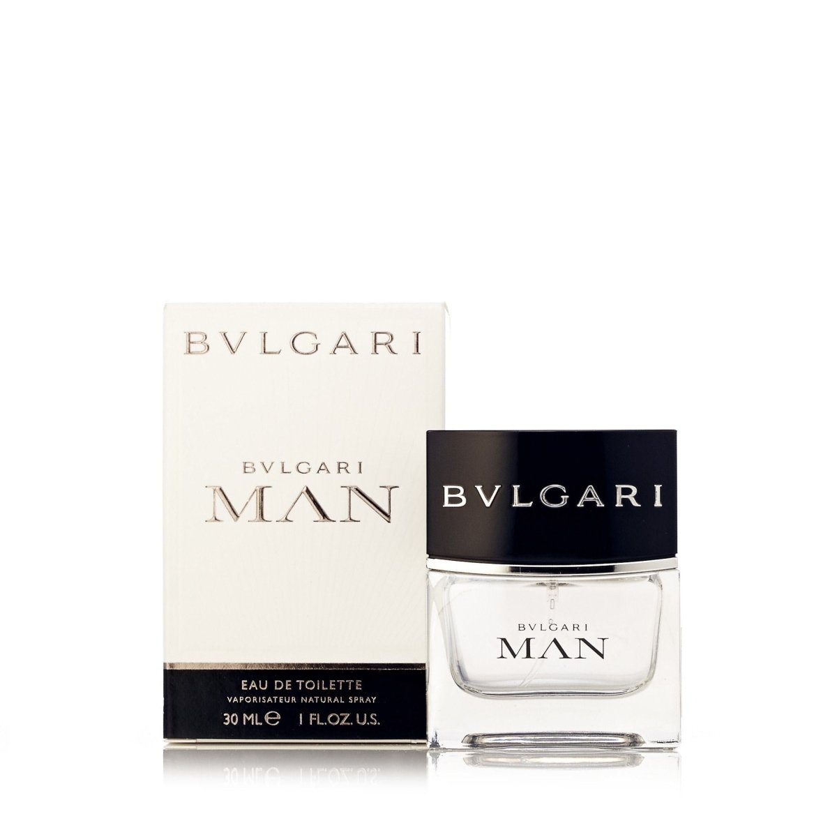 Man Eau de Toilette Spray for Men by Bvlgari 1.0 oz.