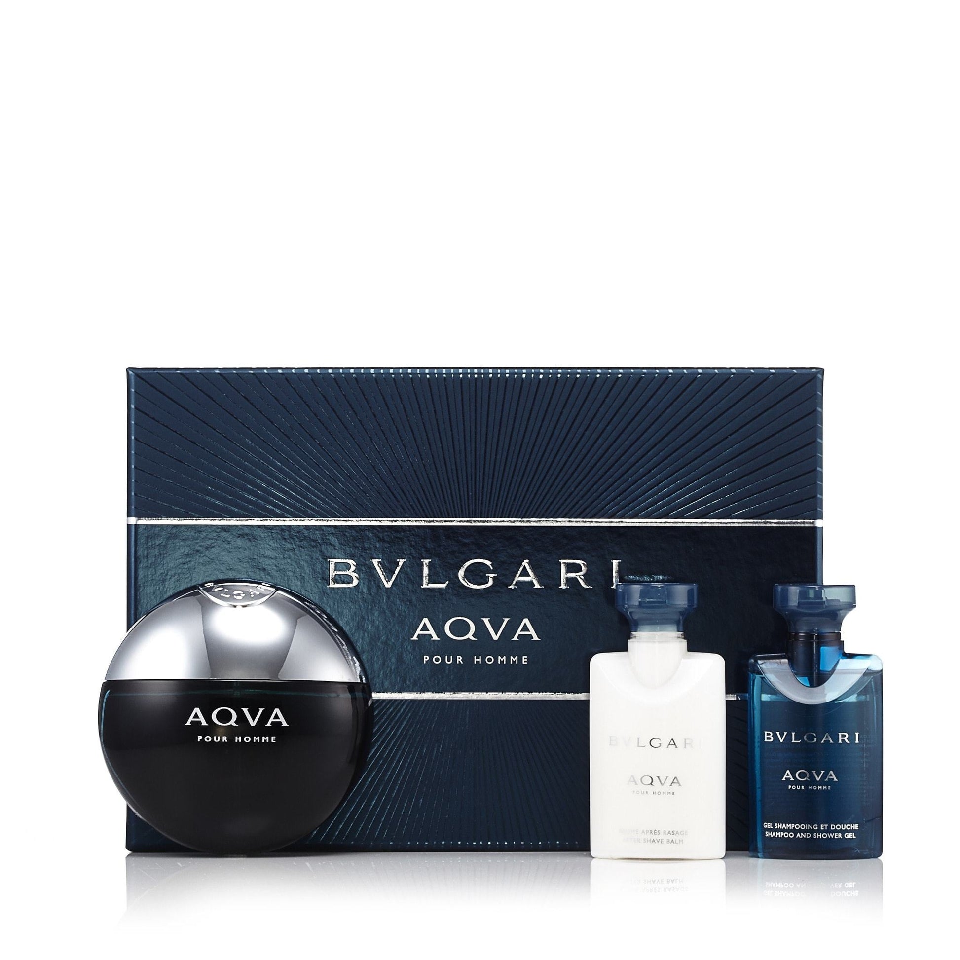 Aqva Gift Set for Men by Bvlgari 1.6 oz.
