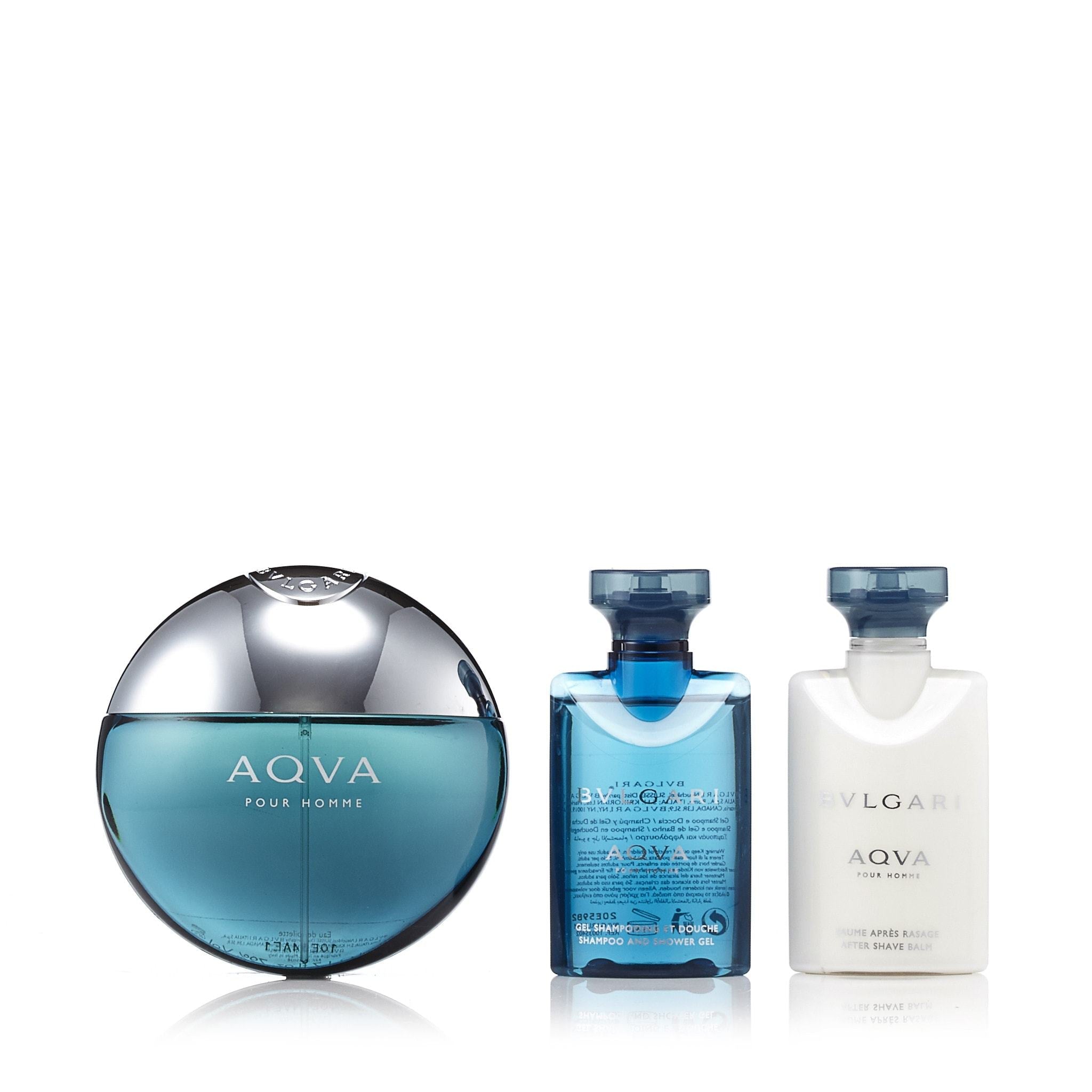 Aqva Gift Set for Men by Bvlgari 1.6 oz.