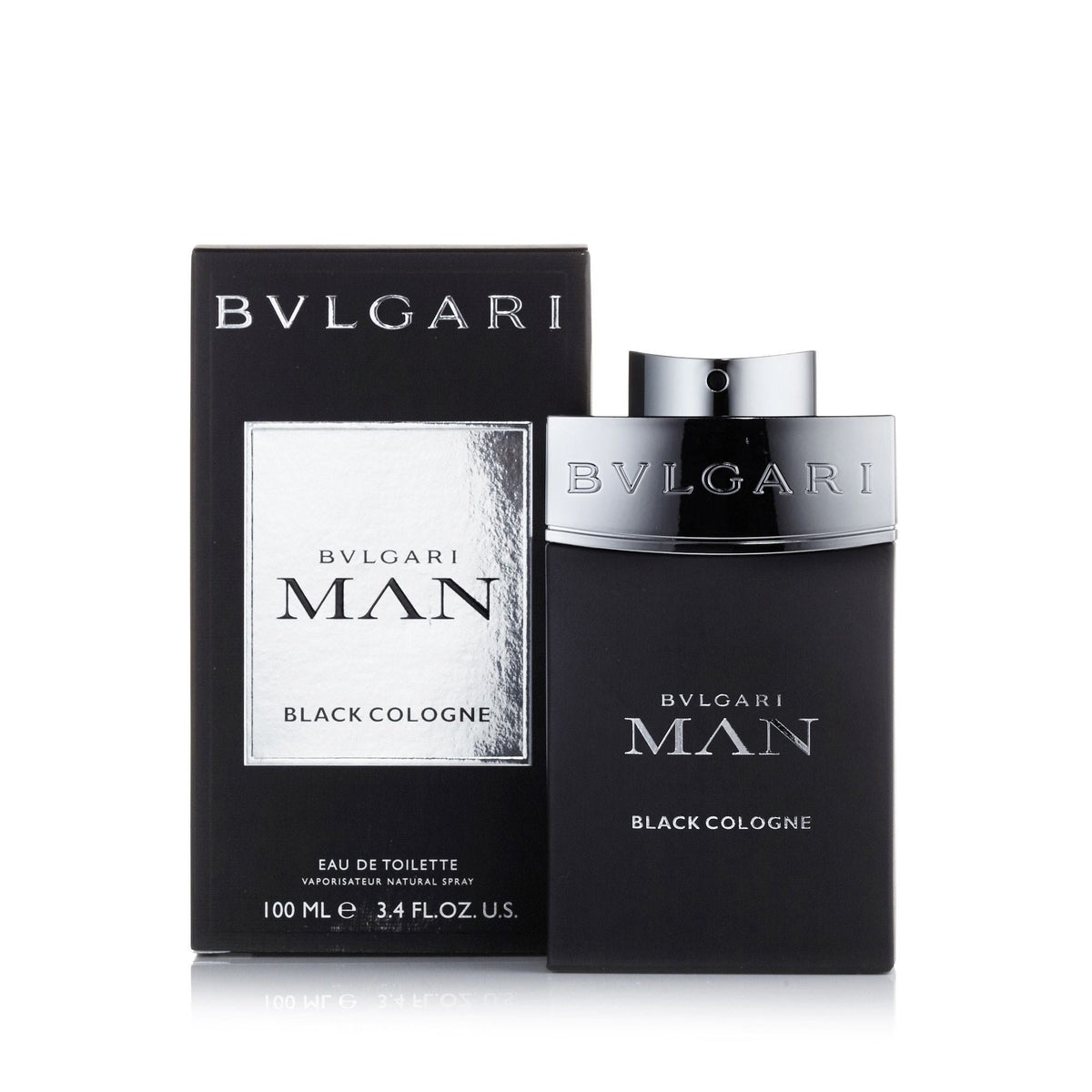 Man Black Cologne Eau de Toilette Spray for Men by Bvlgari 3.4 oz.