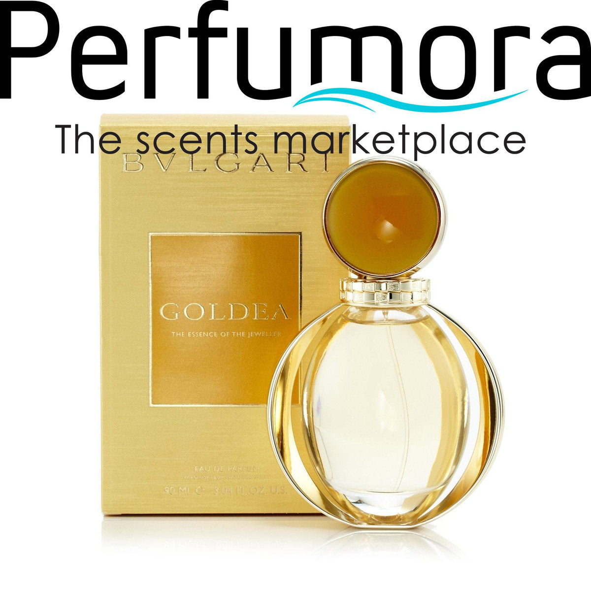 Goldea Eau de Parfum Spray for Women by Bvlgari 3.4 oz.