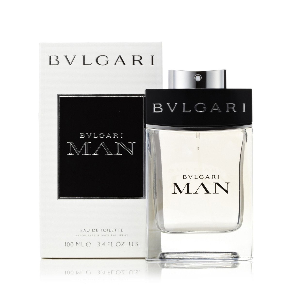 Bvlgari Man Eau de Toilette Spray for Man 3.4 oz.
