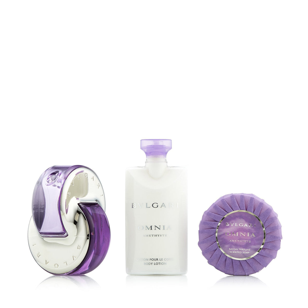 Omnia Amethyste Gift Set for Women by Bvlgari 2.2 oz.