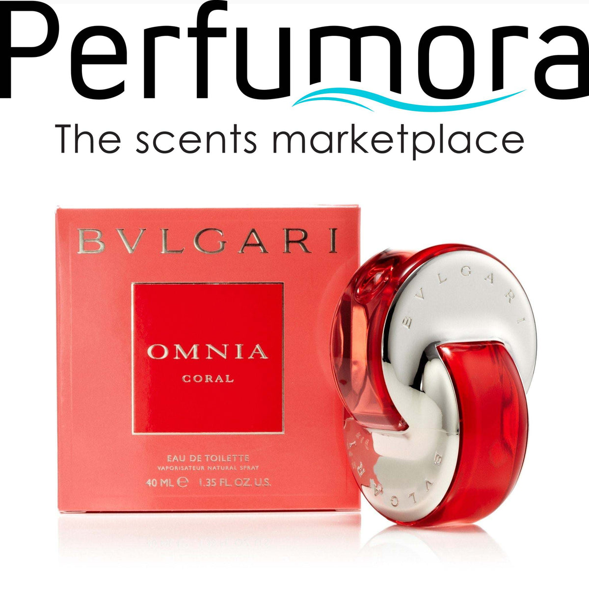 Bvlgari Omnia Coral Eau de Toilette Womens Spray 1.3 oz.