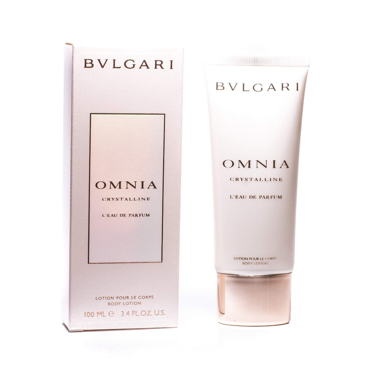 Omnia Crystalline Body Lotion for Women by Bvlgari 3.4 oz.