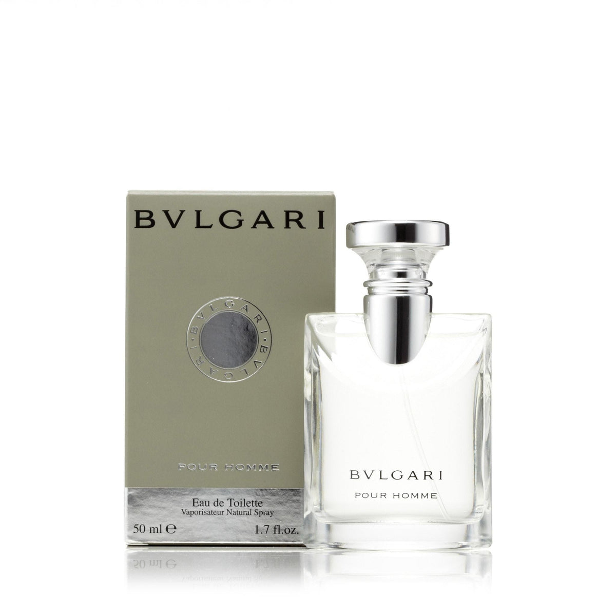 Bvlgari Pour Homme Eau de Toilette Mens Spray 1.7 oz.