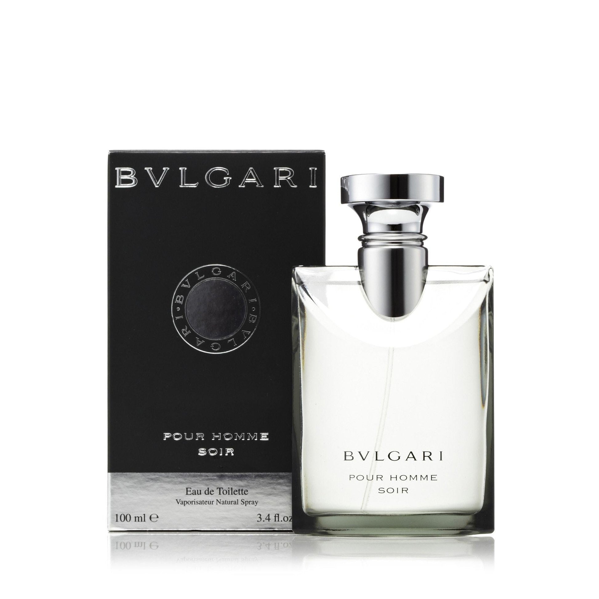 Bvlgari Soir Eau de Toilette Mens Spray 3.4 oz.