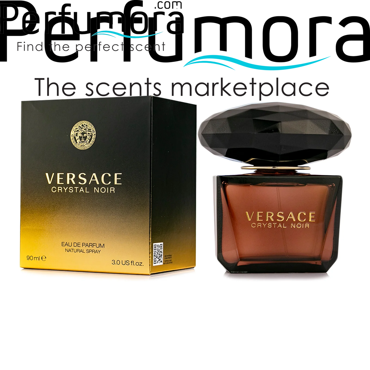 Versace Crystal Noir EDP Spray for Women - Perfumora