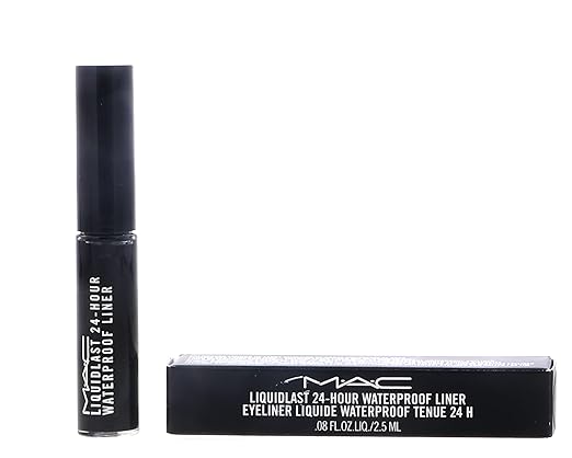 MAC Ladies Liquidlast 24 Hour Waterproof Liner Liquid Point Black Eyeliner For Women