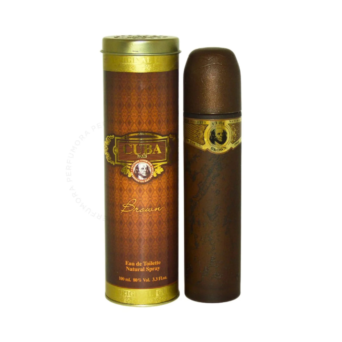 CUBA Cuba Brown EDT Spray For Men