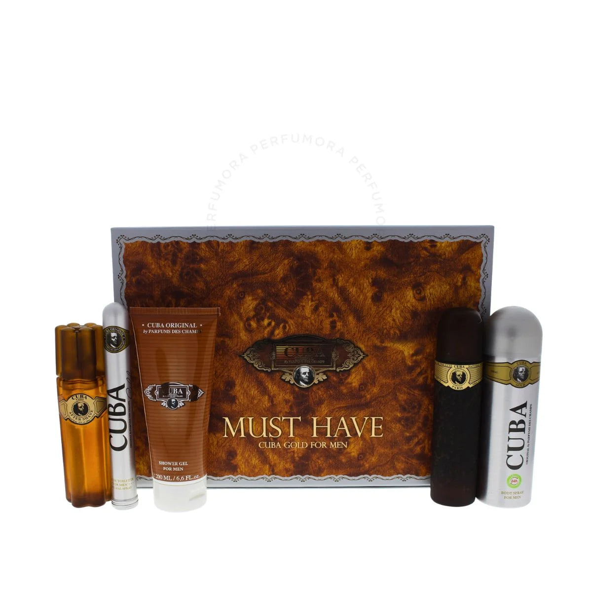 CUBA GOLD 5 PC Gift Set For MEN