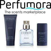 Eternity Aqua Gift Set for Men by Calvin Klein 3.4 oz.