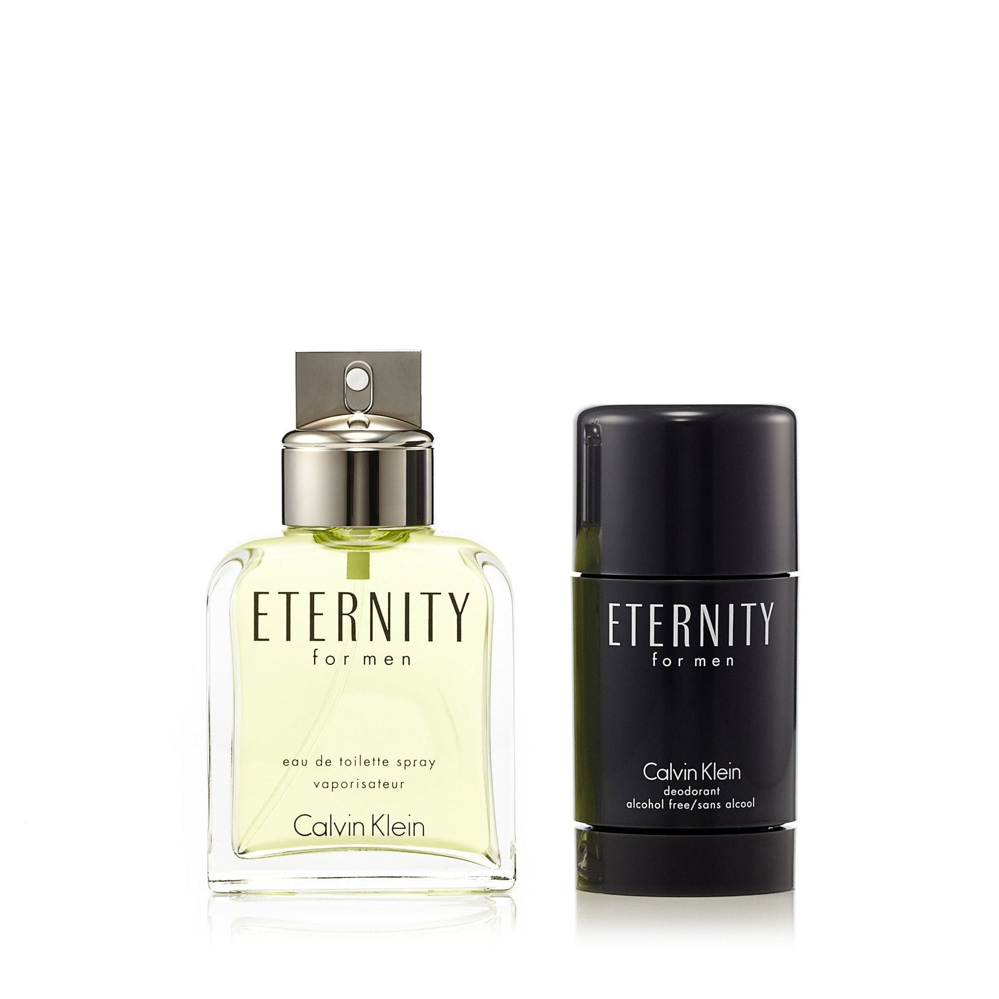 Eternity Eau de Toilette Spray and Deodorant for Men by Calvin Klein 3.4 oz.