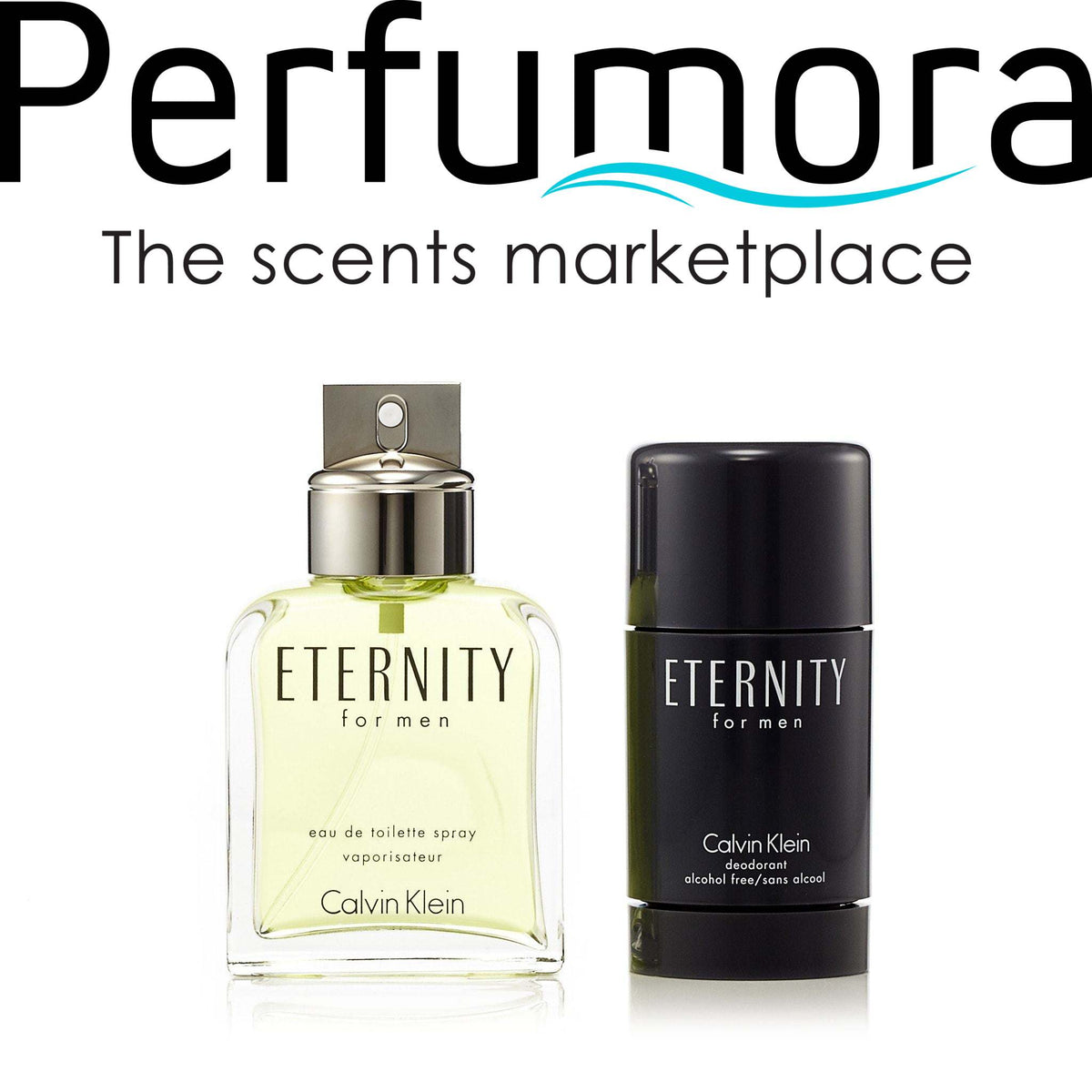 Eternity Eau de Toilette Spray and Deodorant for Men by Calvin Klein 3.4 oz.